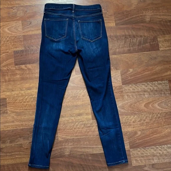 New Indigo Blue Old Navy Rockstar Super Skinny high-rise Jeans - Picture 10 of 12